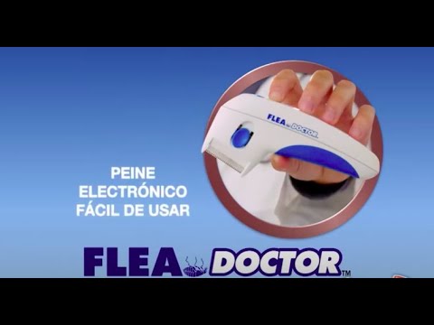 Flea Doctor peine eléctrico antipulgas