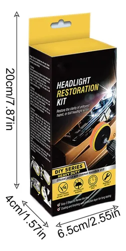 KIT de Restauración de Faros LOCBONDSO