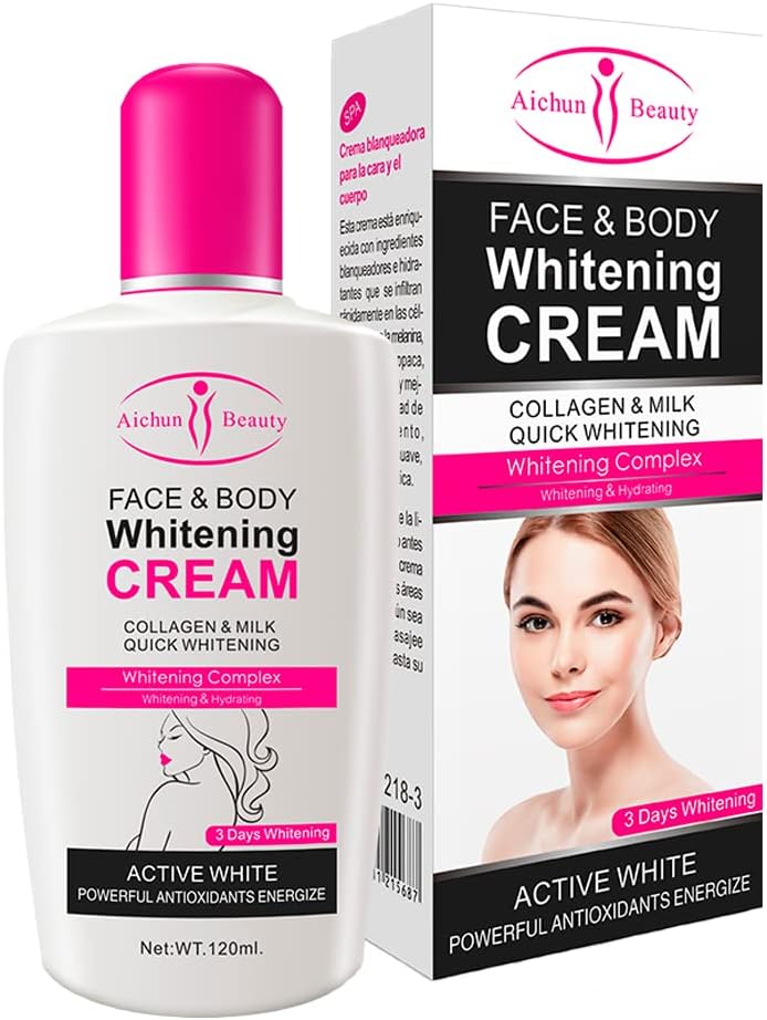 Crema Blanqueadora Para Cara y Cuerpo