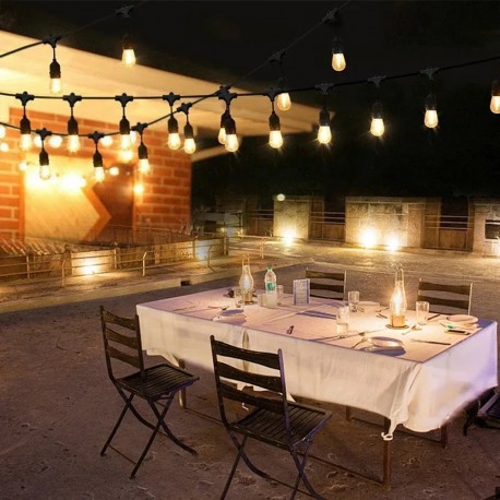 Guirnalda luces 15 focos - 10 M