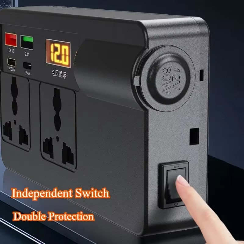 Inveresor de 12V/24V CC a CA 110V/220V